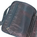 PRADA Hand Bag Nylon Black Silver Auth 161692-10