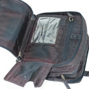 PRADA Hand Bag Nylon Black Silver Auth 161692-21