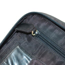 PRADA Hand Bag Nylon Black Silver Auth 161692-22