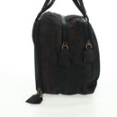 PRADA Hand Bag Nylon Black Silver Auth 161692-4