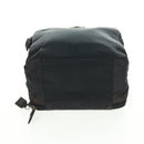PRADA Hand Bag Nylon Black Silver Auth 161692-5