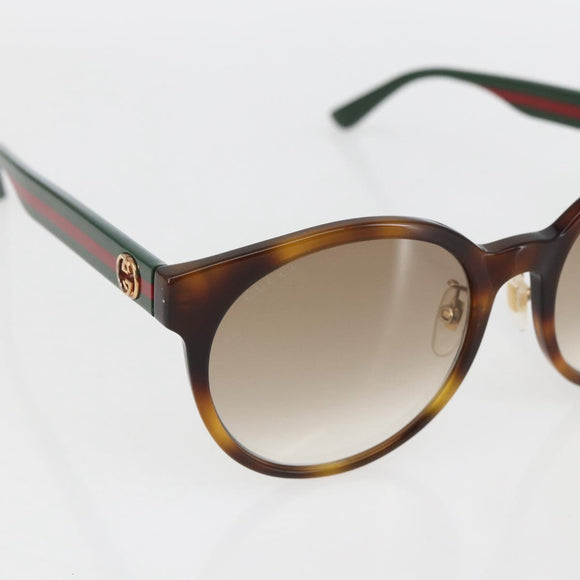 GUCCI Sunglasses plastic Green GG0416SK Auth 161694