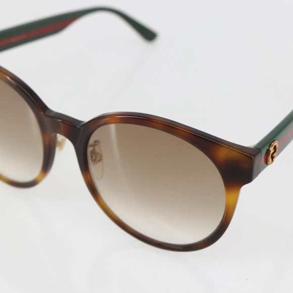 GUCCI Sunglasses plastic Green GG0416SK Auth 161694