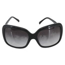 CHANEL Ribbon COCO Mark Sunglasses plastic Black 5171 CC Auth 161697-2