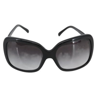 CHANEL Ribbon COCO Mark Sunglasses plastic Black 5171 CC Auth 161697 - 0