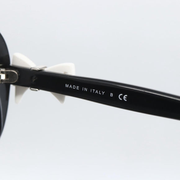 CHANEL Ribbon COCO Mark Sunglasses plastic Black 5171 CC Auth 161697