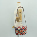 GUCCI Horsebit 1955 Shoulder Bag Leather Multicolor Gold 602204 Auth 161700SAM-23