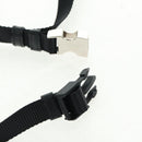 PRADA Schoudertas Nylon 2-weg Blauw Zilver Auth 161702M-29