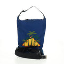 PRADA Shoulder Bag Nylon 2way Blue Silver Auth 161702M-12