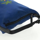 PRADA Shoulder Bag Nylon 2way Blue Silver Auth 161702M-6