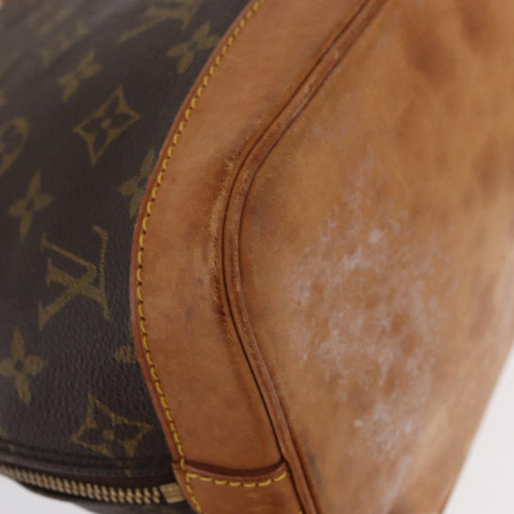 LOUIS VUITTON Monogram Alma Hand Bag M51130 LV Auth 161706