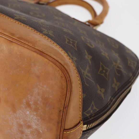 LOUIS VUITTON Monogram Alma Hand Bag M51130 LV Auth 161706