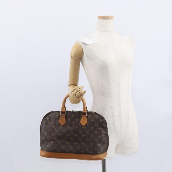 LOUIS VUITTON Monogram Alma Hand Bag M51130 LV Auth 161706