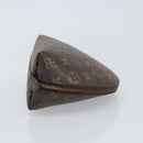 LOUIS VUITTON Monogram Trousse Demi Ronde Cosmetic Pouch M47520 LV Auth 161707-3