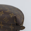 LOUIS VUITTON Monogram Trousse Demi Ronde Cosmetic Pouch M47520 LV Auth 161707-7