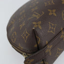 LOUIS VUITTON Monogram Trousse Demi Ronde Cosmetic Pouch M47520 LV Auth 161707-14