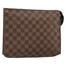 LOUIS VUITTON Damier Ebene Poche Toilette 26 Pouch N47543 LV Auth 161708-1