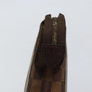 LOUIS VUITTON Damier Ebene Poche Toilette 26 Pouch N47543 LV Auth 161708-8