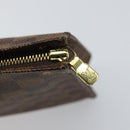 LOUIS VUITTON Damier Ebene Poche Toilette 26 Pouch N47543 LV Auth 161708-9