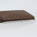 LOUIS VUITTON Damier Ebene Poche Toilette 26 Pouch N47543 LV Auth 161708-5