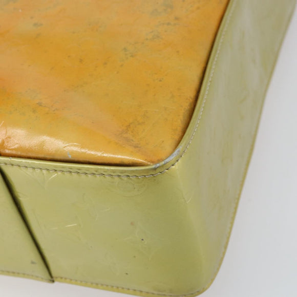 LOUIS VUITTON Monogram Vernis Columbus Tote Bag Gris M91028 LV Auth 161709