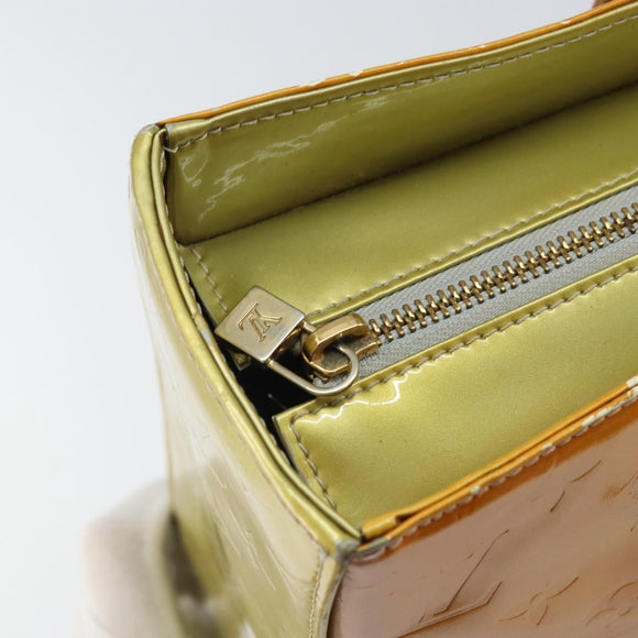 LOUIS VUITTON Monogram Vernis Columbus Tote Bag Gris M91028 LV Auth 161709