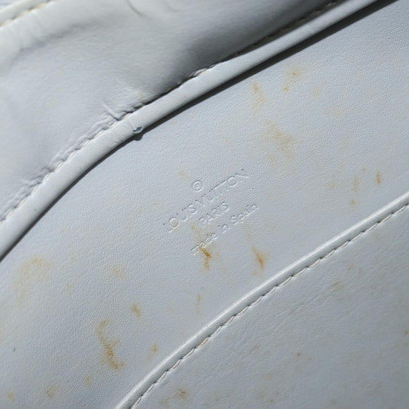 LOUIS VUITTON Monogram Vernis Columbus Tote Bag Gris M91028 LV Auth 161709