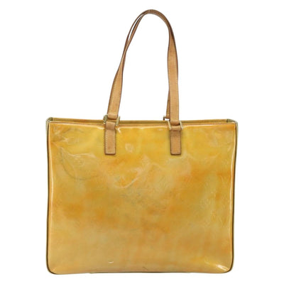 LOUIS VUITTON Monogram Vernis Columbus Tote Bag Gris M91028 LV Auth 161709 - 0