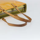 LOUIS VUITTON Monogram Vernis Columbus Tote Bag Gris M91028 LV Auth 161709-7