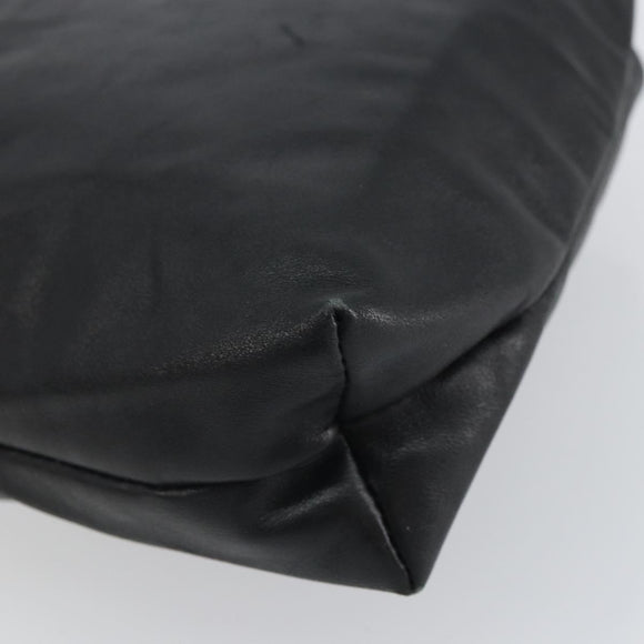 GUCCI Shoulder Bag Leather Black 001 3378 3754 Auth 161717