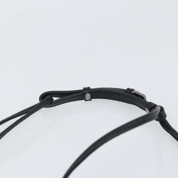 GUCCI Shoulder Bag Leather Black 001 3378 3754 Auth 161717