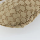 GUCCI GG Canvas Shoulder Bag Beige Gold 181092 Auth 161718-18
