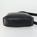 GUCCI Bamboo Hand Bag Leather 2way Black Gold 001 1705 1638 Auth 161722-11
