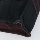 HERMES Fourre Tout PM Hand Bag Canvas Black Auth 161726-13
