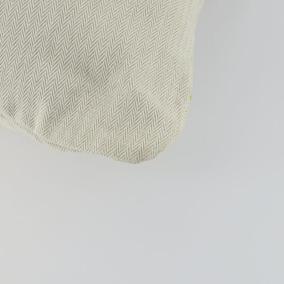 HERMES Aline PM Shoulder Bag Cotton Beige Gold Auth 161728