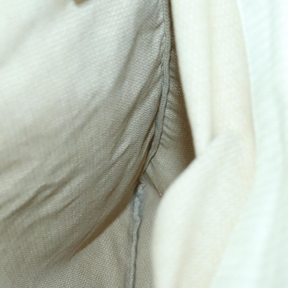 HERMES Aline PM Shoulder Bag Cotton Beige Gold Auth 161728