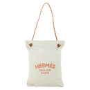 HERMES Aline PM Shoulder Bag Cotton Beige Gold Auth 161728-13