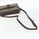 GUCCI GG Supreme Web Sherry Line Shoulder Bag PVC Beige 010 378 Auth 161738-7