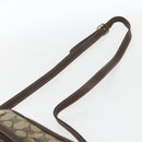 GUCCI GG Supreme Web Sherry Line Shoulder Bag PVC Beige 010 378 Auth 161738-9