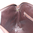 CELINE C Sulky Shoulder Bag Canvas Beige Gold Auth 161739-20