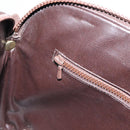 CELINE C Sulky Shoulder Bag Canvas Beige Gold Auth 161739-21