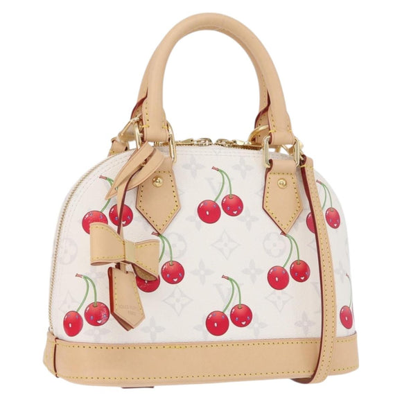 LOUIS VUITTON Monogram Cherry LV x TM Alma BB Bag 2way M14234 LV Auth 161741SM