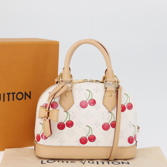 LOUIS VUITTON Monogram Cherry LV x TM Alma BB Bag 2way M14234 LV Auth 161741SM
