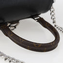 LOUIS VUITTON Monogram Montsouris Vibe PM Backpack Black M12587 LV Auth 161743SM-7