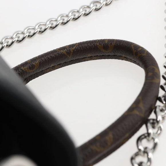 LOUIS VUITTON Monogram Montsouris Vibe PM Backpack Black M12587 LV Auth 161743SM