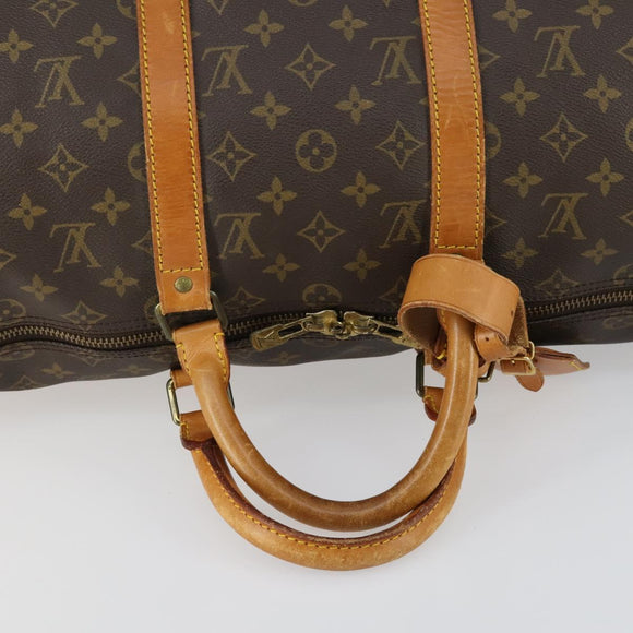 LOUIS VUITTON Monogram Keepall 50 Boston Bag M41426 LV Auth 161751