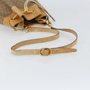 GUCCI Micro GG Supreme Web Sherry Line Bag PVC Beige 001 58 4793 Auth 161752-7