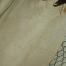 GUCCI GG Supreme Web Sherry Line Tote Bag PVC Beige Gold 39 02 091 Auth 161753-16