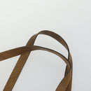 GUCCI GG Supreme Web Sherry Line Tote Bag PVC Beige Gold 39 02 091 Auth 161753-8