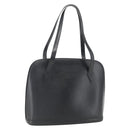 LOUIS VUITTON Epi Lussac Shoulder Bag Black M52282 LV Auth 161758-1